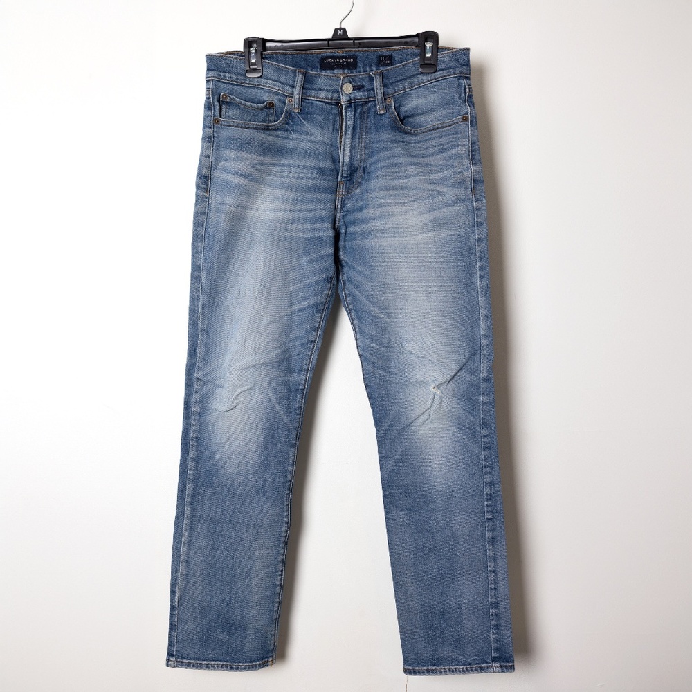 Lucky Brand Men's Jeans - 121 Slim - Distressed - 31 x 30